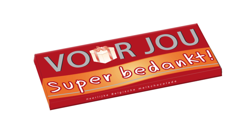 Voor jou Super bedankt